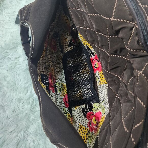 NWT Vera Bradley Espresso Oh Baby Diaper Bag - Picture 6 of 9
